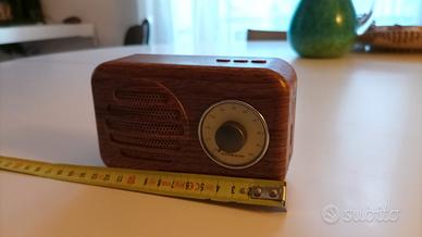 cassa bluetooth stile vintage