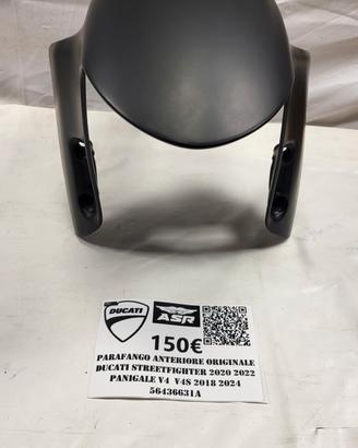 PARAFANGO ANTERIORE ORIGINALE NERO DUCATI PANIGALE