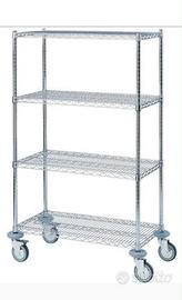 Scaffale in acciaio