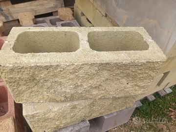 blocchi in cemento splittati
