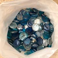 Pietre decorative azzurre kg. 3