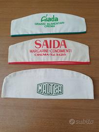 3 Copricapo in cotone a bustina pubblicitario