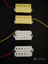Pickup humbuckers Alnico 5 (due coppie)