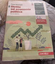 Libro scolastico Diritto ed Economia politica 2