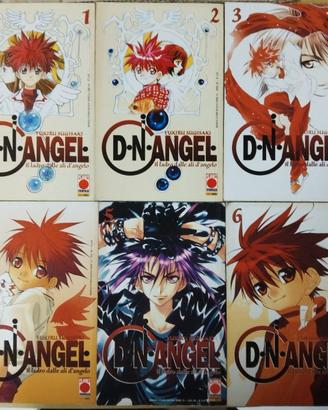 Manga D-N-Angel vol. 1-11; vol. 13 SENZA vol. 12