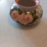vaso dipinto a mano