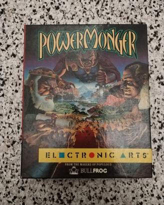 Power Monger, gioco Amiga, originale, Bullfrog, El