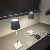 Lampada da tavolo poldina pro white