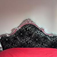 Testata letto con tappezzeria