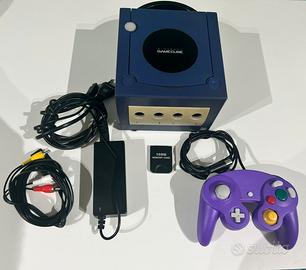 Console Nintendo Gamecube memory card e giochi