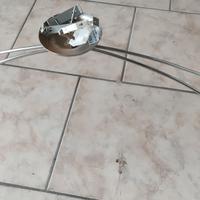 Lampadario in acciaio