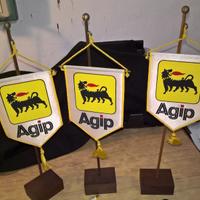 gagliardetti AGIP, telo mare spugna AGIP FERRARI