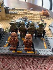 Lego star wars, cloni verdi e genosiani