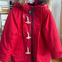 Parka rosso Original Marines 7/8 anni