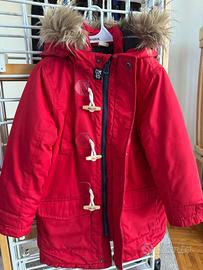 Parka rosso Original Marines 7/8 anni