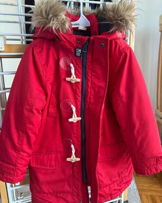 Parka rosso Original Marines 7/8 anni