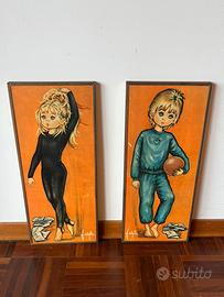 Quadretti Vintage Idylle Falconi ‘60