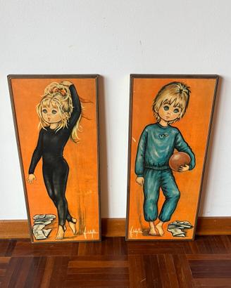 Quadretti Vintage Idylle Falconi ‘60