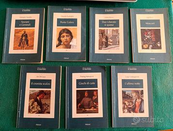 Lotto 7 libri "Prismi" Grandi autori De Il Mattino