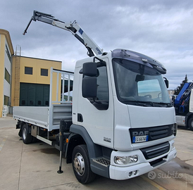 DAF TRUCKS CON CASSONE FISSO GRU COPMA 55