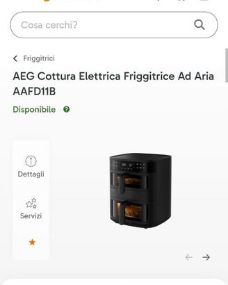 FRIGGITRICE ARIA AEG AAFD11B