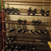 porta bottiglie in ferro 183x 100