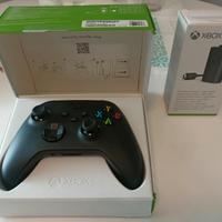 Controller Xbox S/X nero + batteria charge & play