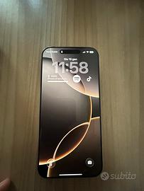 Iphone 16 pro max 100% Batteria