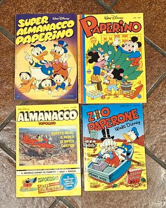 Lotto Disney vintage – Paperino, Topolino, Zio Pap