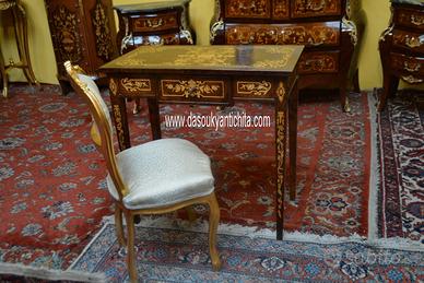 Scrittoio-console intarsiato cm.80 stile Luigi XVI