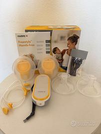 Tiralatte MEDELA elettrico doppio con coppe