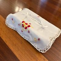 Centrino ricamato copri scatola kleenex