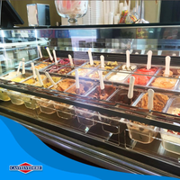 Vetrina Gelato Professionale ISA Supershow 220