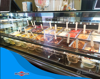 Vetrina Gelato Professionale ISA Supershow 220