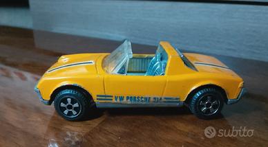 POLITOYS E17 VW VOLKSWAGEN PORSCHE 914 YELLOW 1:43