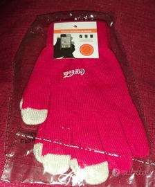 guanti touch screen coca-cola