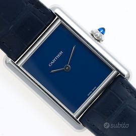 Cartier Tank Must WSTA0055 Blu Quarzo 2021