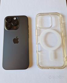 iPhone 16 Pro 256GB Nero Titanio, AppleCare+