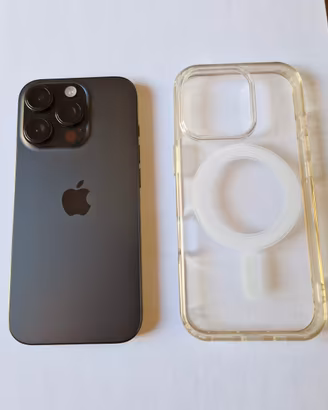 iPhone 16 Pro 256GB Nero Titanio, AppleCare+