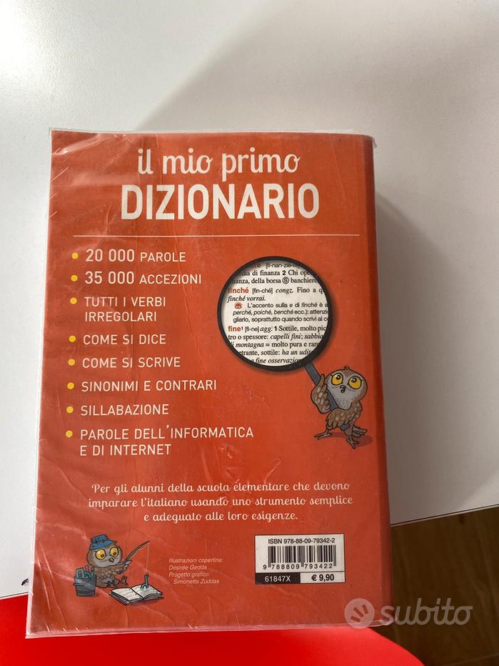Dizionario Italiano MIOT Il mio primo bambini scuola elementare