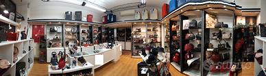 ARREDAMENTO COMPLETO PELLETTERIA BORSE ACCESSORI