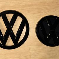 Logo Vw Golf 6/7 nero lucido