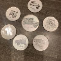 Sotto bicchieri e sotto bottiglia vintage