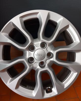 Cerchi in lega Jeep compass 17 pollici