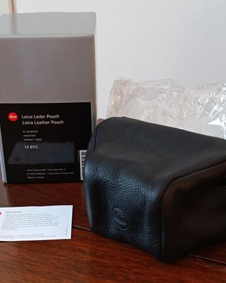 Leica 14893 Custodia in pelle nera per Leica M