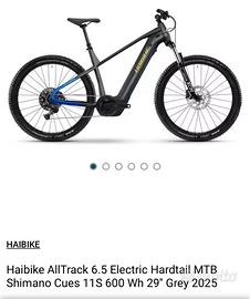 EBIKE @HAIBIKE ALLTRACK 6.5 bosch cx 100n NUOVA S