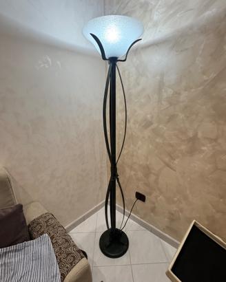 Piantana ferro battuto