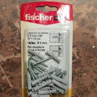 blister 20+20 PZ tassello fischer ∅ 5mm