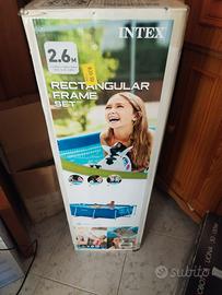 piscina Intex 1.60 x 2.60 x 65 con accessori 