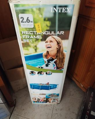 piscina Intex 1.60 x 2.60 x 65 con accessori 